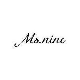 MS.NINE trademark