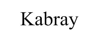 KABRAY trademark