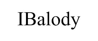 IBALODY trademark