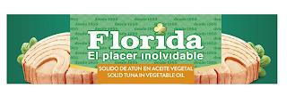 FLORIDA EL PLACER INOLVIDABLE SOLIDO DE ATUN EN ACEITE VEGETAL SOLID TUNA IN VEGETABLE OIL DESDE 1955 trademark