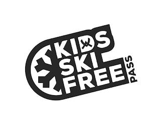 KIDS SKI FREE PASS W trademark