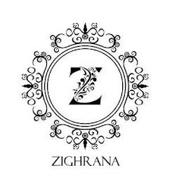 Z ZIGHRANA trademark