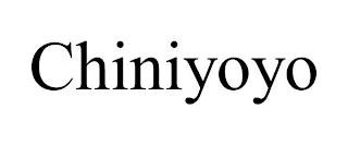 CHINIYOYO trademark