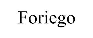 FORIEGO trademark