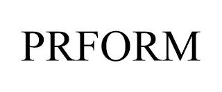 PRFORM trademark