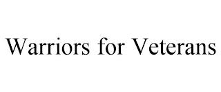 WARRIORS FOR VETERANS trademark