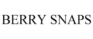 BERRY SNAPS trademark