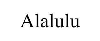 ALALULU trademark