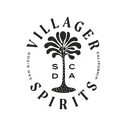 VILLAGER SPIRITS SAN DIEGO CALIFORNIA SD CA trademark