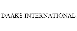 DAAKS INTERNATIONAL trademark