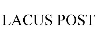 LACUS POST trademark