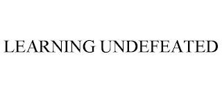 LEARNING UNDEFEATED trademark