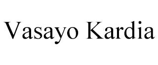 VASAYO KARDIA trademark