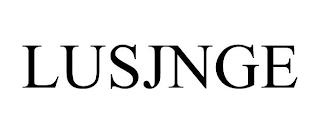 LUSJNGE trademark