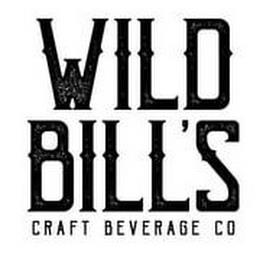 WILD BILL'S CRAFT BEVERAGE CO trademark