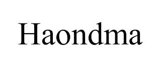 HAONDMA trademark