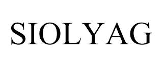 SIOLYAG trademark