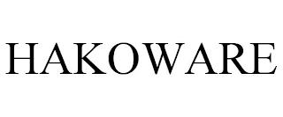 HAKOWARE trademark