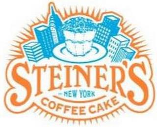 STEINER'S COFFEE CAKE OF NEW YORK trademark