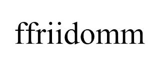 FFRIIDOMM trademark