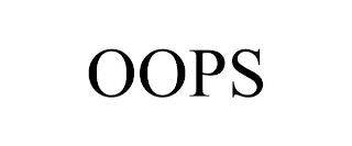 OOPS trademark