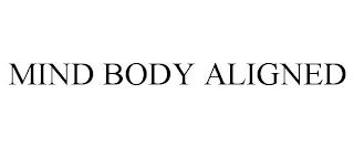 MIND BODY ALIGNED trademark