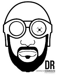 ALL BLACK AND ALL WHITE LOGO WITH MY SIGNATURE DR trademark