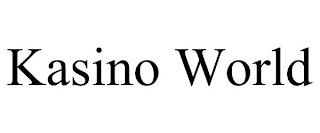 KASINO WORLD trademark