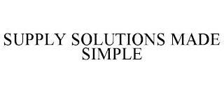 SUPPLY SOLUTIONS MADE SIMPLE trademark