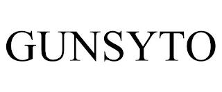 GUNSYTO trademark