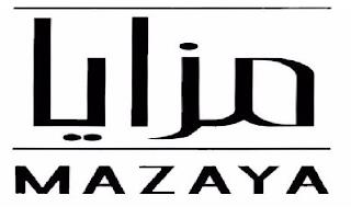 MAZAYA trademark