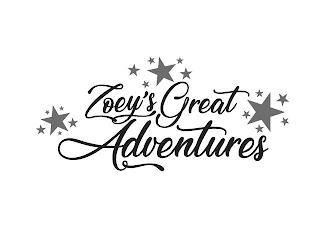 ZOEY'S GREAT ADVENTURES trademark