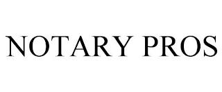 NOTARY PROS trademark