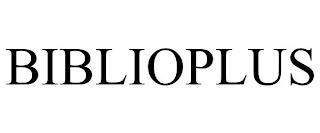 BIBLIOPLUS trademark