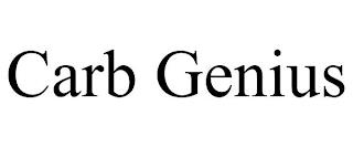 CARB GENIUS trademark