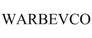 WARBEVCO trademark