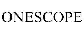 ONESCOPE trademark