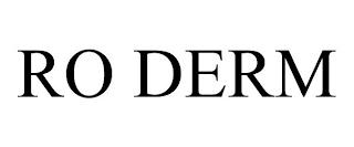 RO DERM trademark