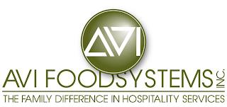 AVI FOODSYSTEMS, INC. THE FAMILY DIFFERENCE IN HOSPITALITY SERVICES trademark