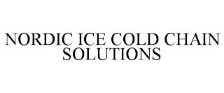 NORDIC ICE COLD CHAIN SOLUTIONS trademark