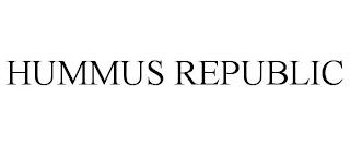 HUMMUS REPUBLIC trademark