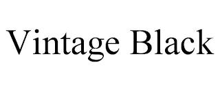 VINTAGE BLACK trademark