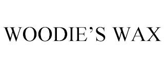 WOODIE'S WAX trademark