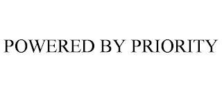 POWERED BY PRIORITY trademark