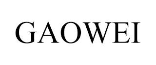 GAOWEI trademark