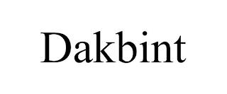 DAKBINT trademark