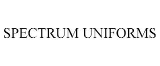 SPECTRUM UNIFORMS trademark