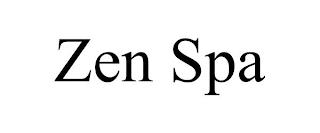 ZEN SPA trademark