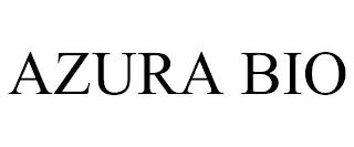 AZURA BIO trademark