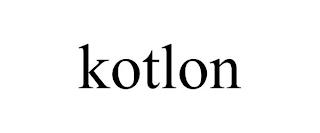 KOTLON trademark